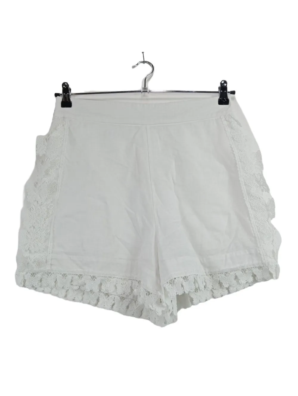 Kurze Hosen>Miss Rosier High-Waist-Shorts Größe 40 weiß