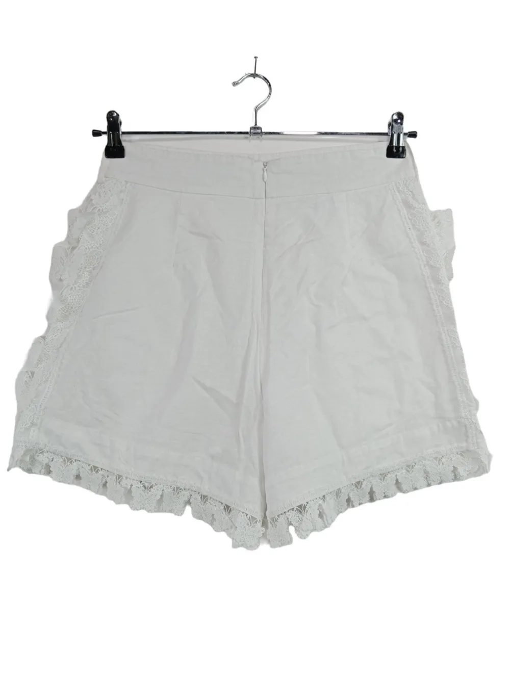 Kurze Hosen>Miss Rosier High-Waist-Shorts Größe 40 weiß