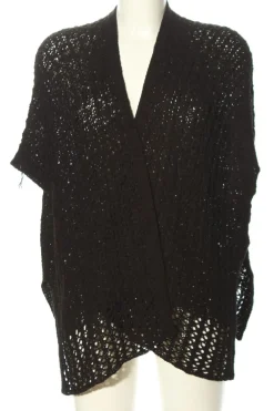 Strickbekleidung>Flame Häkel Cardigan Größe 36 schwarz