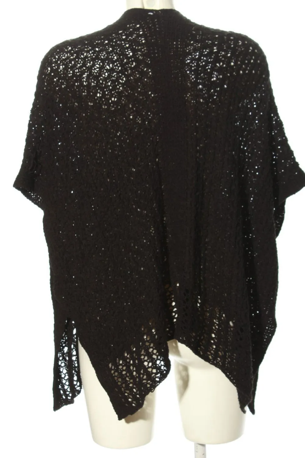 Strickbekleidung>Flame Häkel Cardigan Größe 36 schwarz