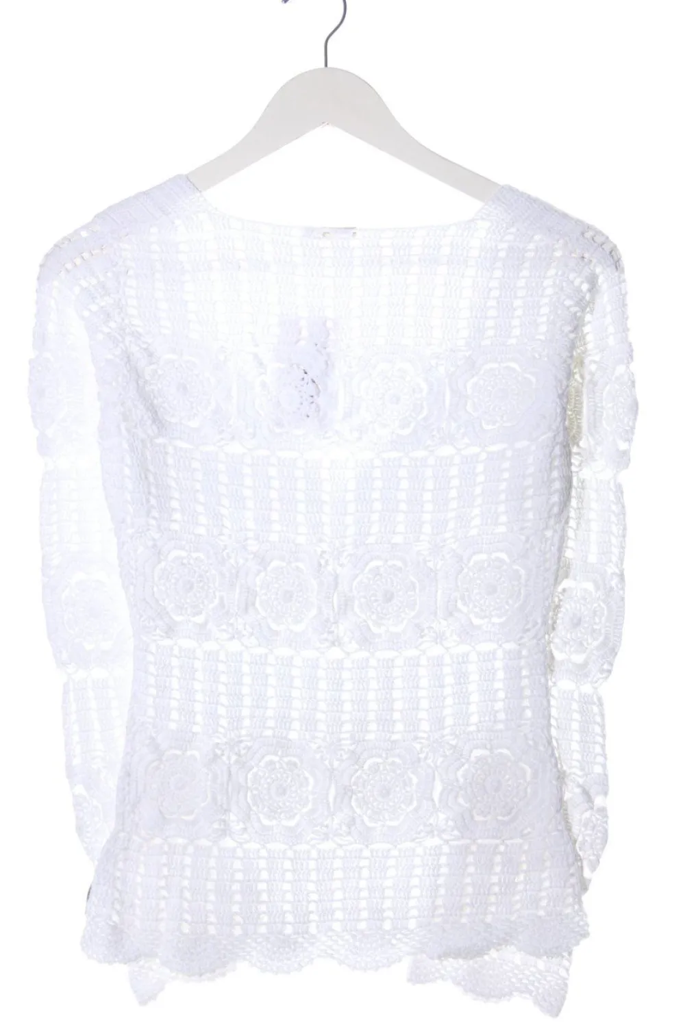 Strickbekleidung>Pepe Jeans Häkel Cardigan Größe 38 weiß