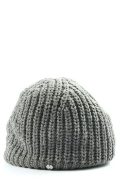Mützen> Häkelmütze Größe 55 hellgrau