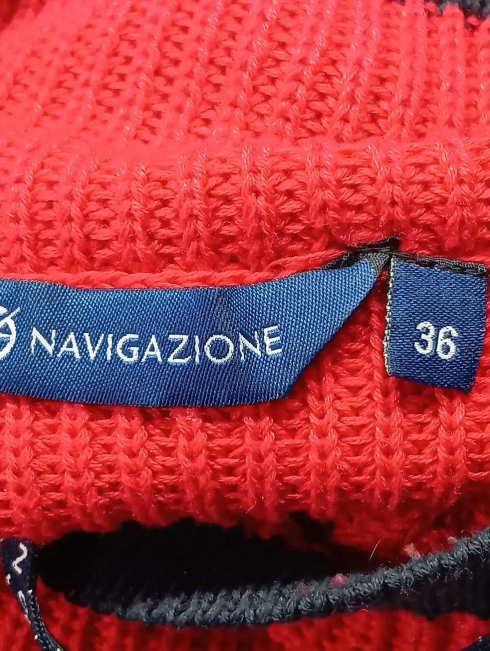 Pullover>Navigazione Häkelpullover Größe 36 rot