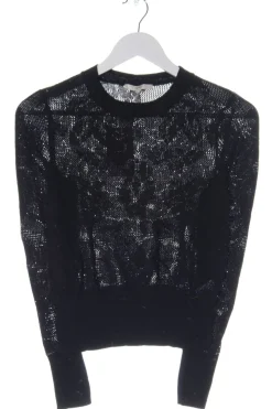 Pullover>Esprit Häkelpullover Größe 36 schwarz