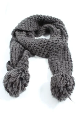 Schals>Blind Date Häkelschal hellgrau