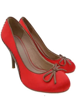 Pumps>Never 2 Hot Hochfront-Pumps Größe 36 rotbraun