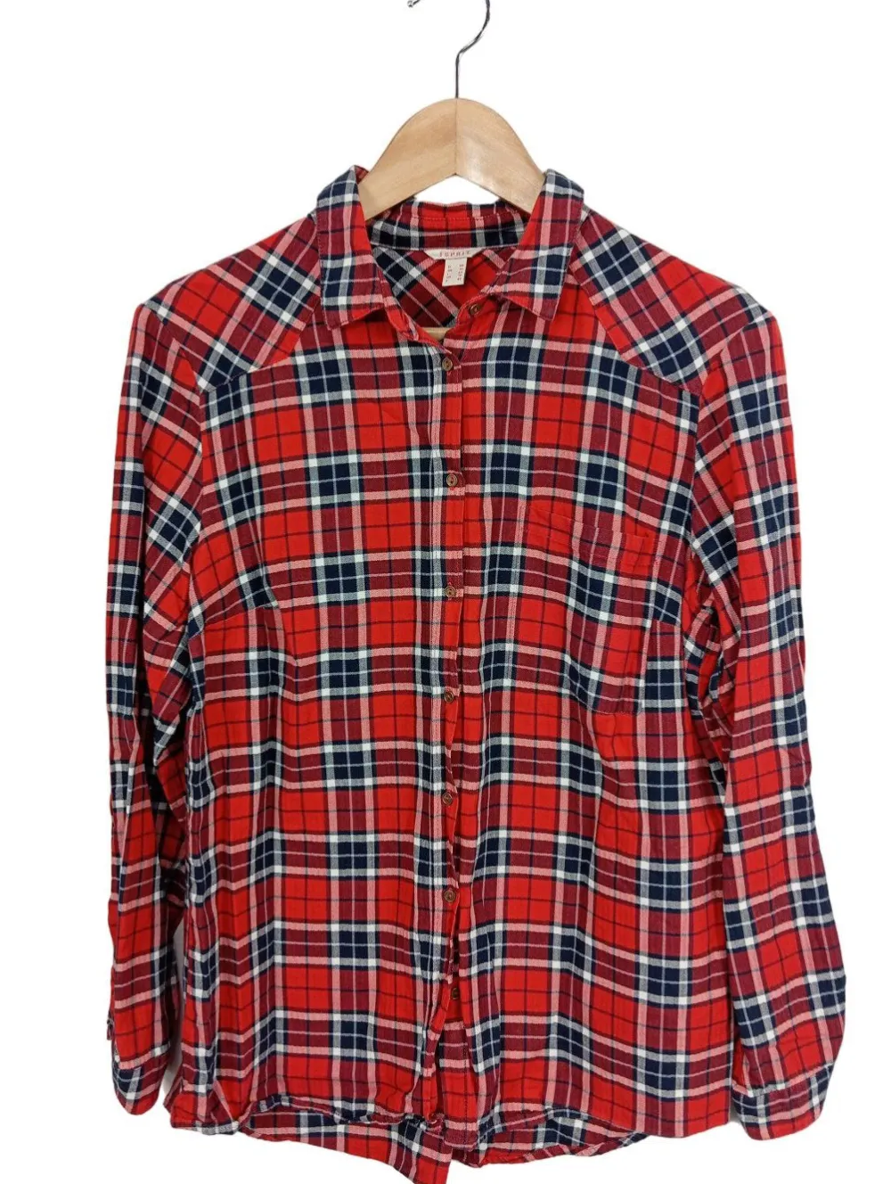 Hemden>Esprit Holzfällerhemd Größe 40