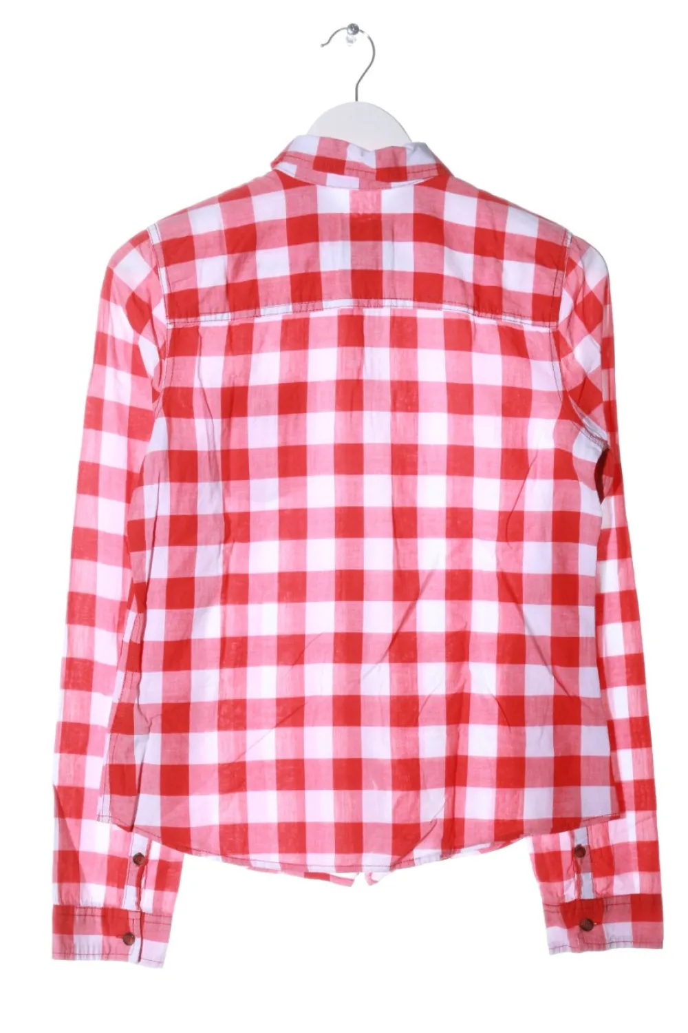 Hemden>Hollister Holzfällerhemd Größe 38 weißrot