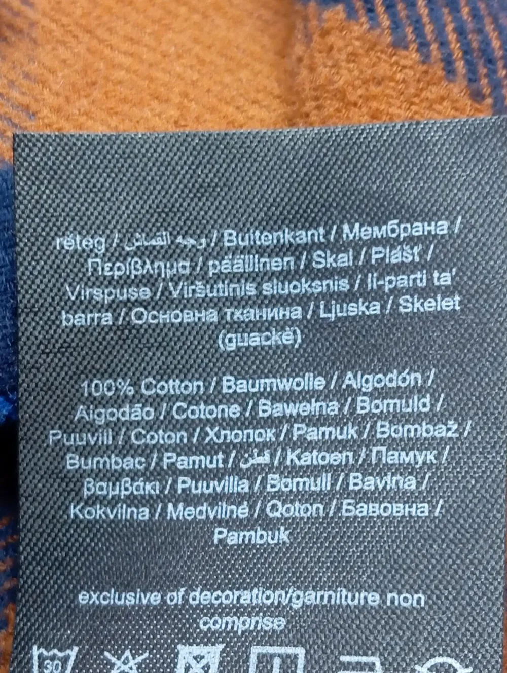 Hemden>JDY Holzfällerhemd Größe 34 blaubraun