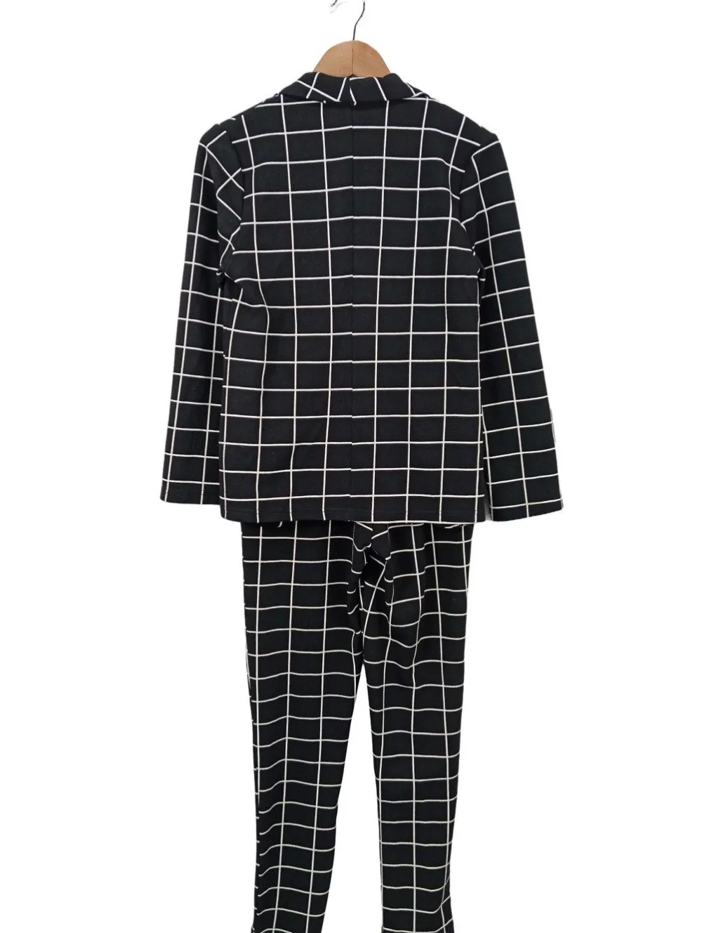 Anzüge>SheIn Hosenanzug Größe 34 schwarzweiß