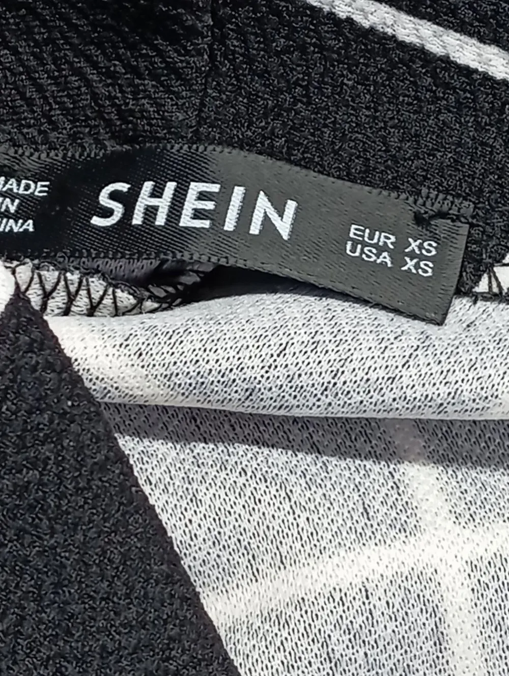 Anzüge>SheIn Hosenanzug Größe 34 schwarzweiß