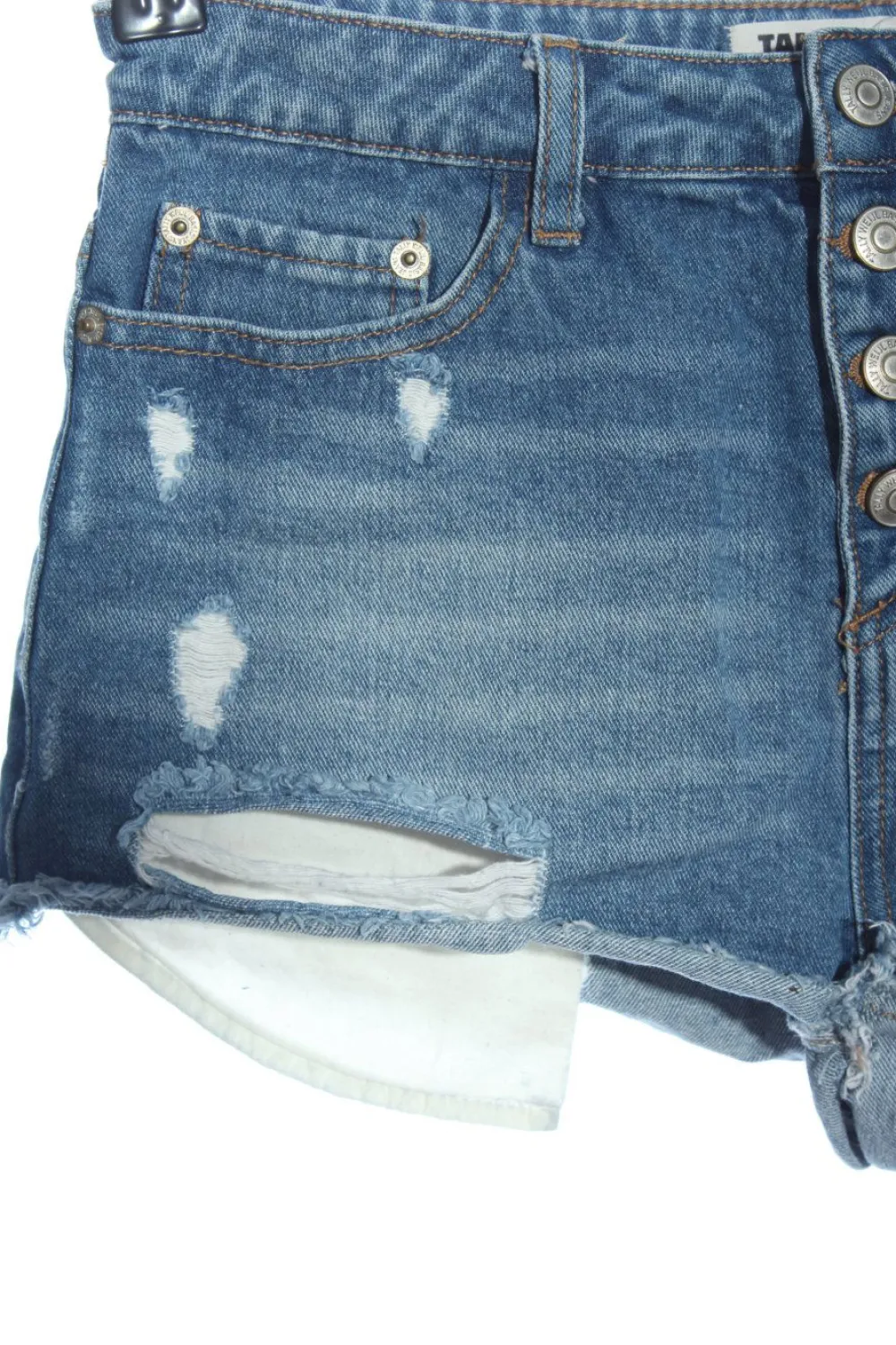 Kurze Hosen>Tally Weijl Hot Pants Größe 36 blau