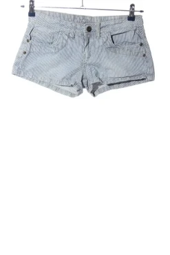 Kurze Hosen>Denim Co. Hot Pants Größe 36 blauweiß