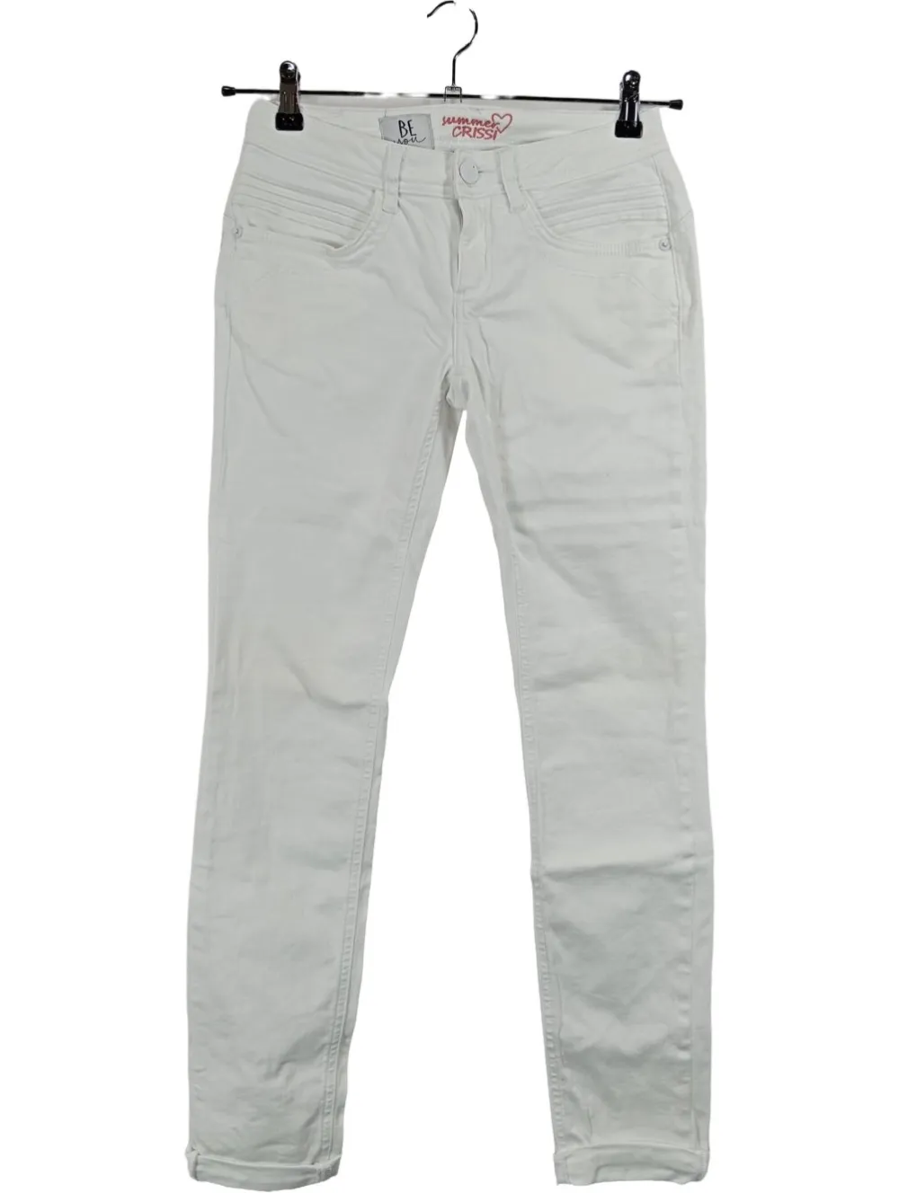 Jeans>Street One Jeans Größe 34 weiß