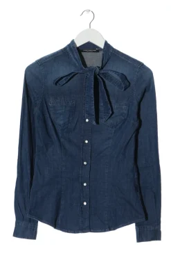 Hemden>Fornarina Jeanshemd Größe 34 blau