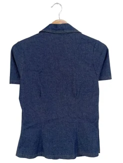 Hemden>Clockhouse Jeanshemd Größe 36 blau