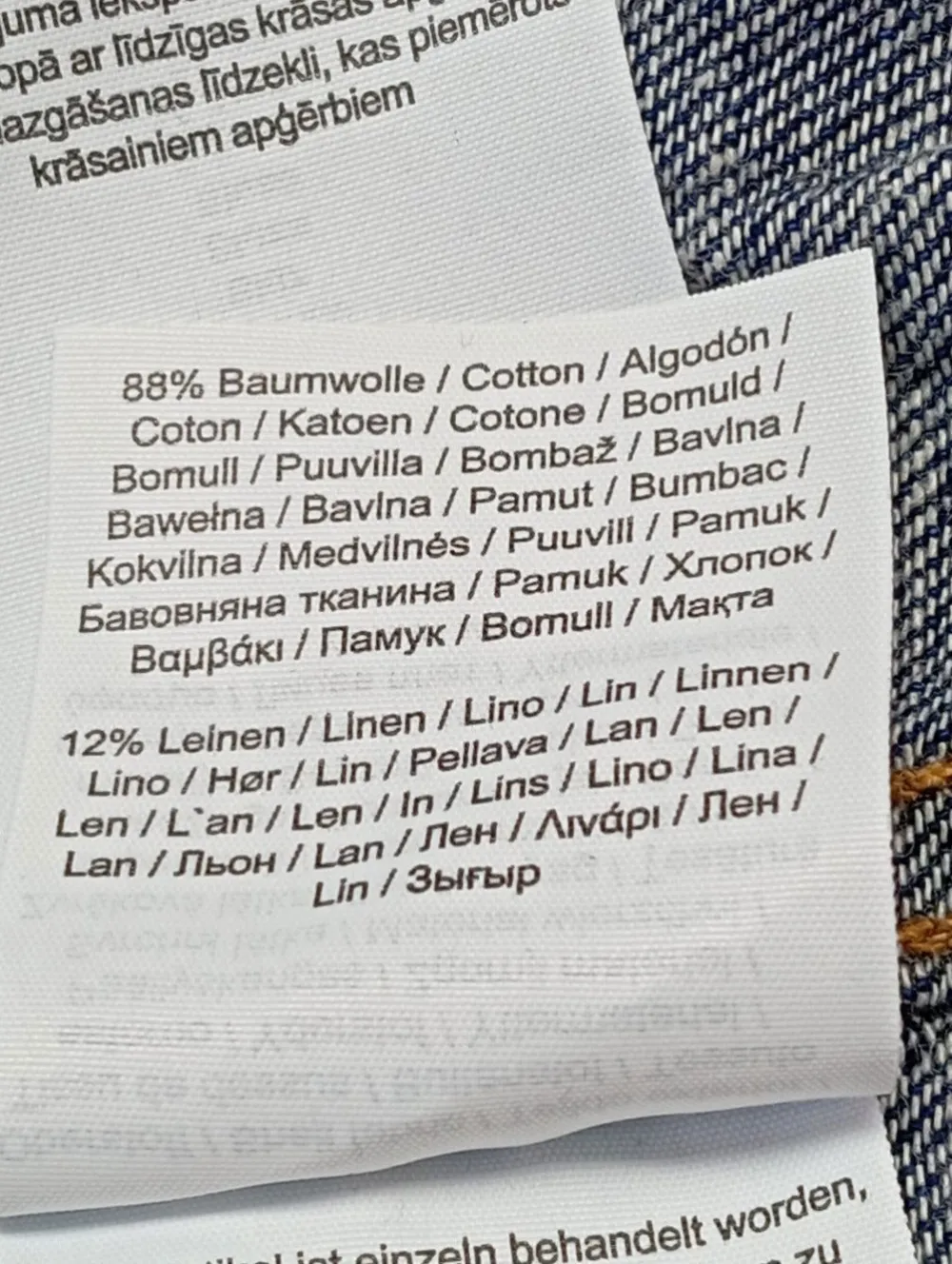 Hemden>Comma Jeanshemd Größe 40 blau