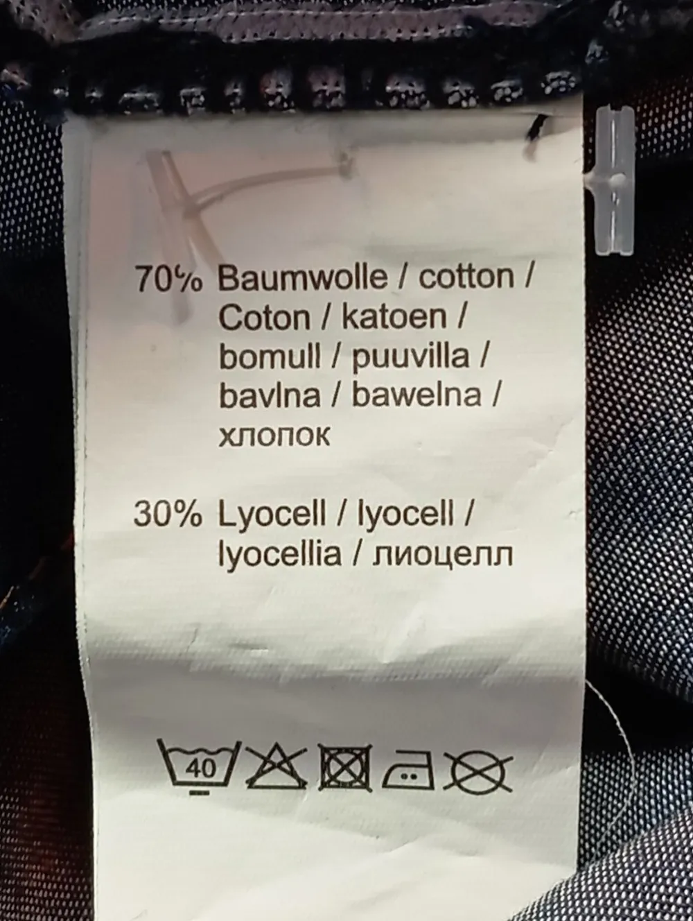 Kleider>Amy Vermont Jeanskleid Größe 38 blau