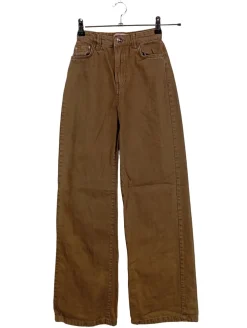 Jeans>Bershka Jeansschlaghose Größe 32 braun