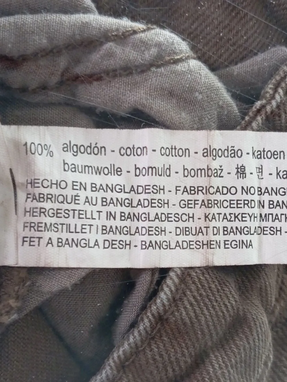 Jeans>Bershka Jeansschlaghose Größe 32 braun