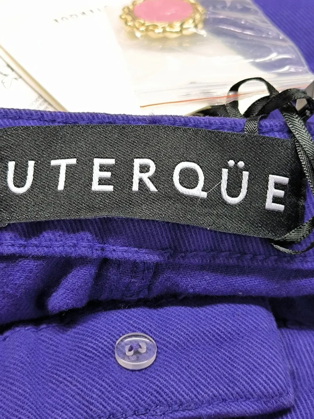 Jeansschlaghose Größe 36-Uterqu00fce