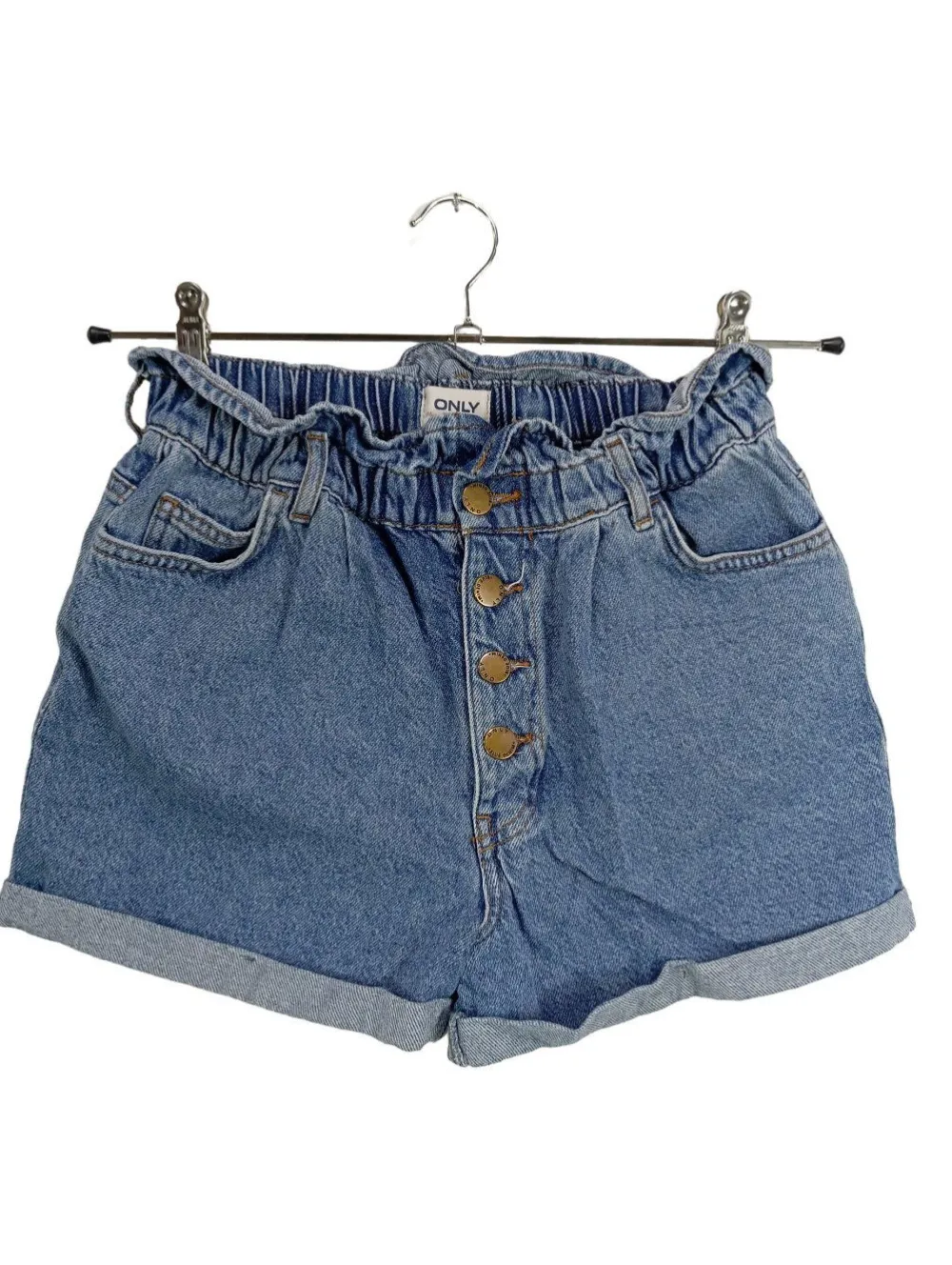 Kurze Hosen>Only Jeansshorts Größe 38 blau