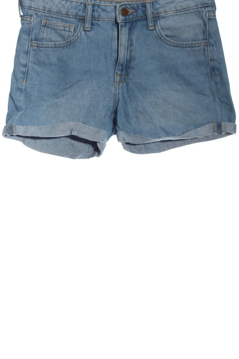 Kurze Hosen>H&M Jeansshorts Größe 36 blau