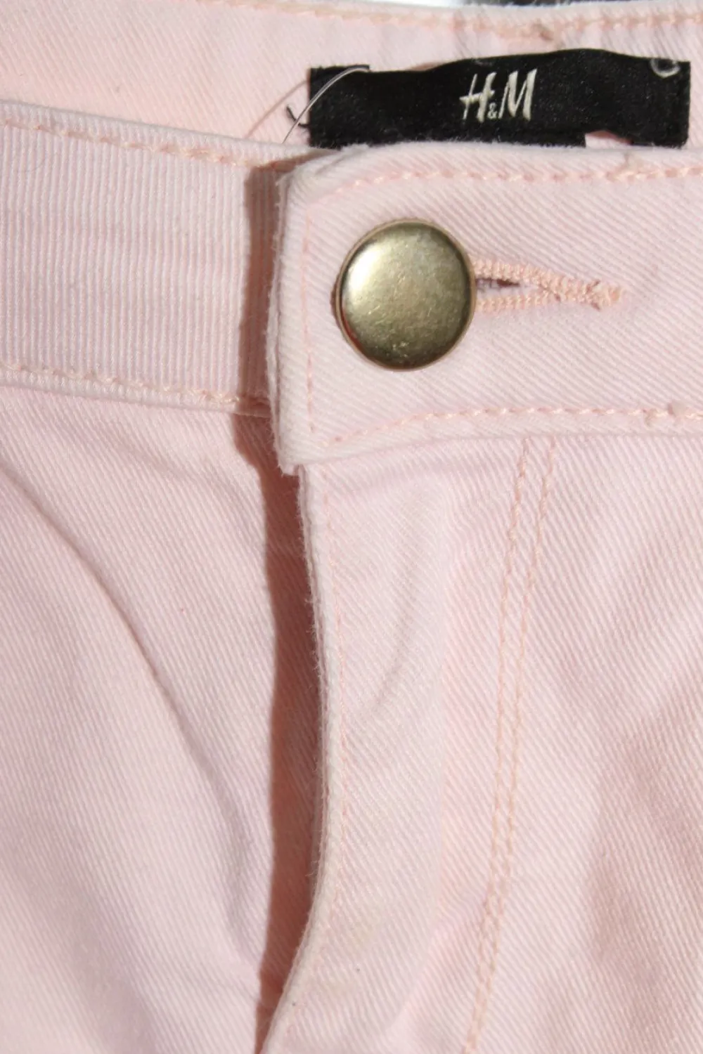 Kurze Hosen>H&M Jeansshorts Größe 36 pink