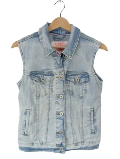 Westen>Cecil Jeansweste Größe 34 blau