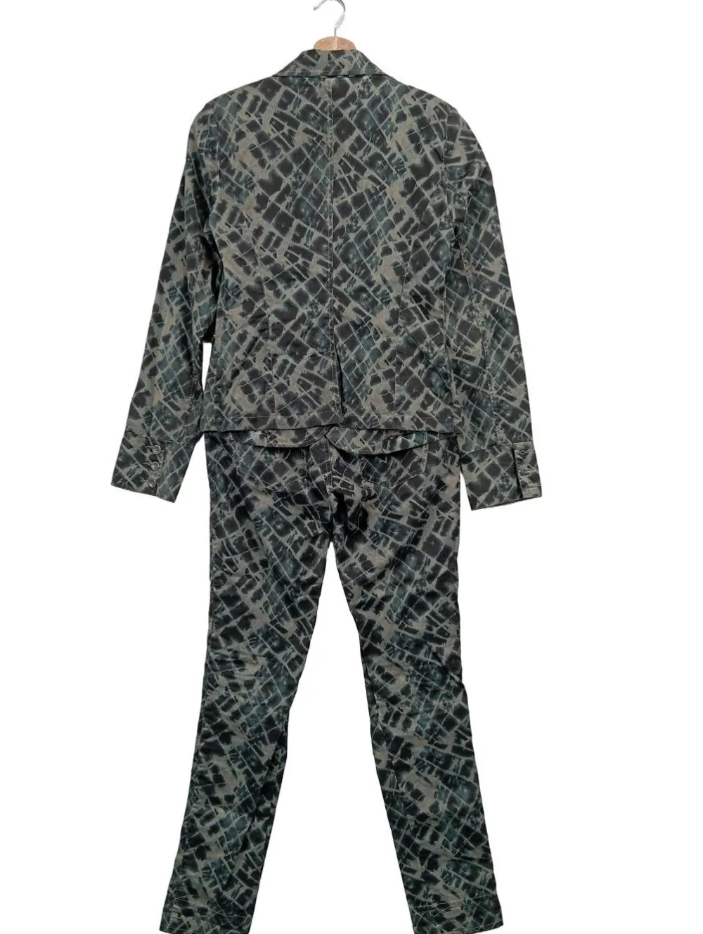 Twin Sets>Nile Jersey Twin Set Größe 34 hellgrauschwarz