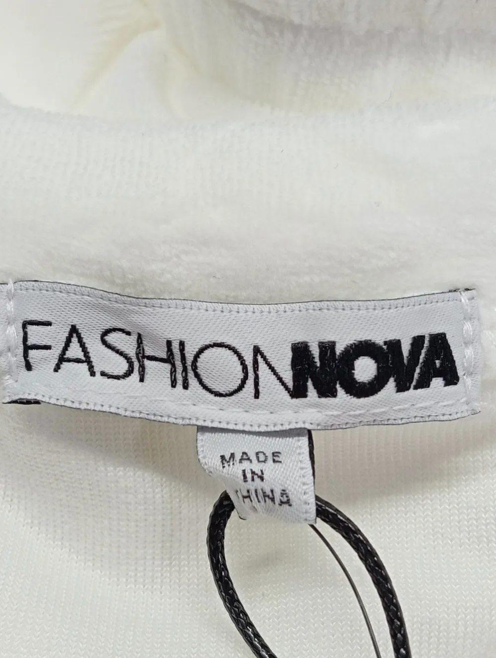 Twin Sets>Fashion Nova Jersey Twin Set Größe 40 weiß