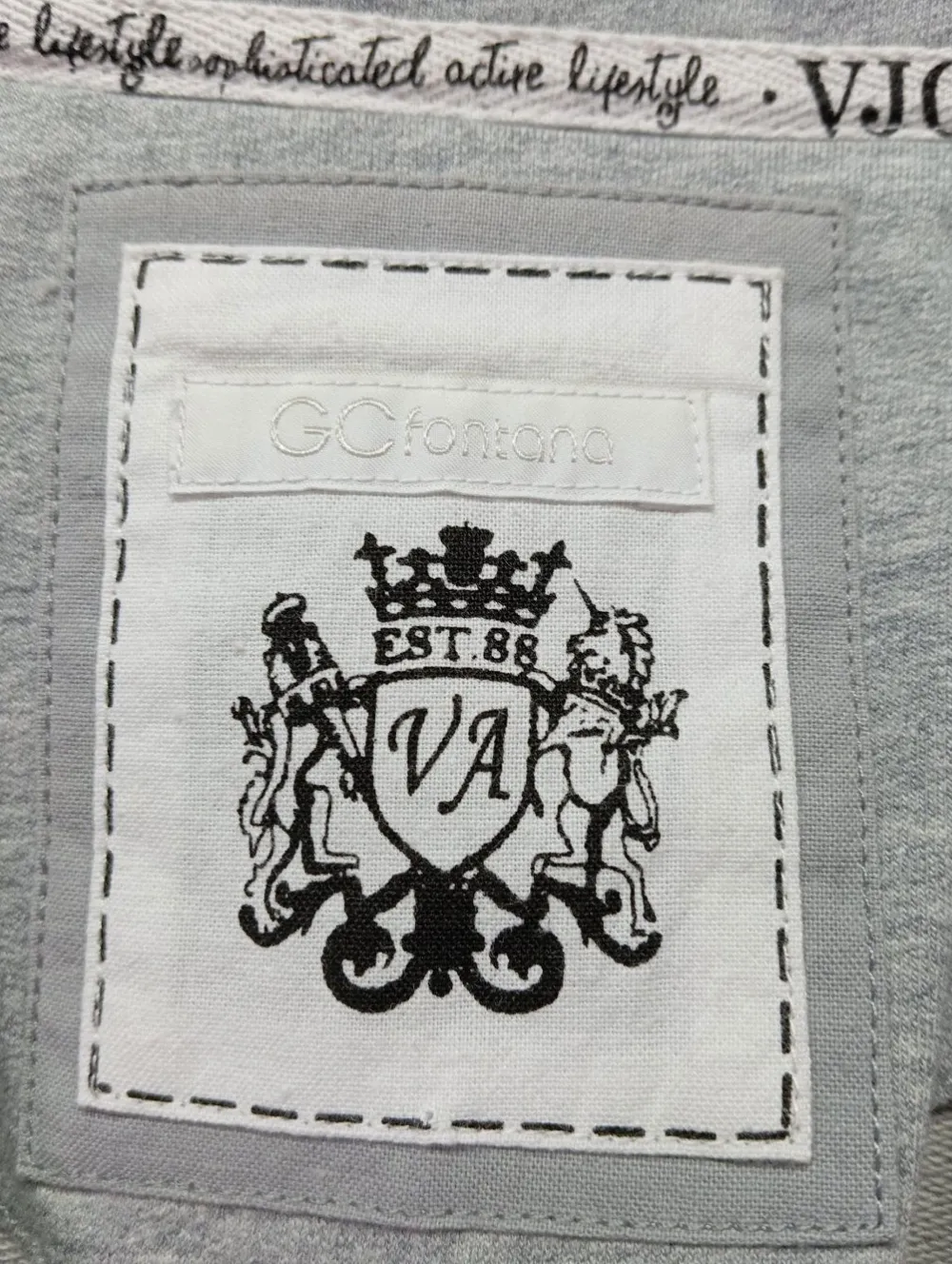 Blazer>GC Fontana Jerseyblazer Größe 38 hellgrau