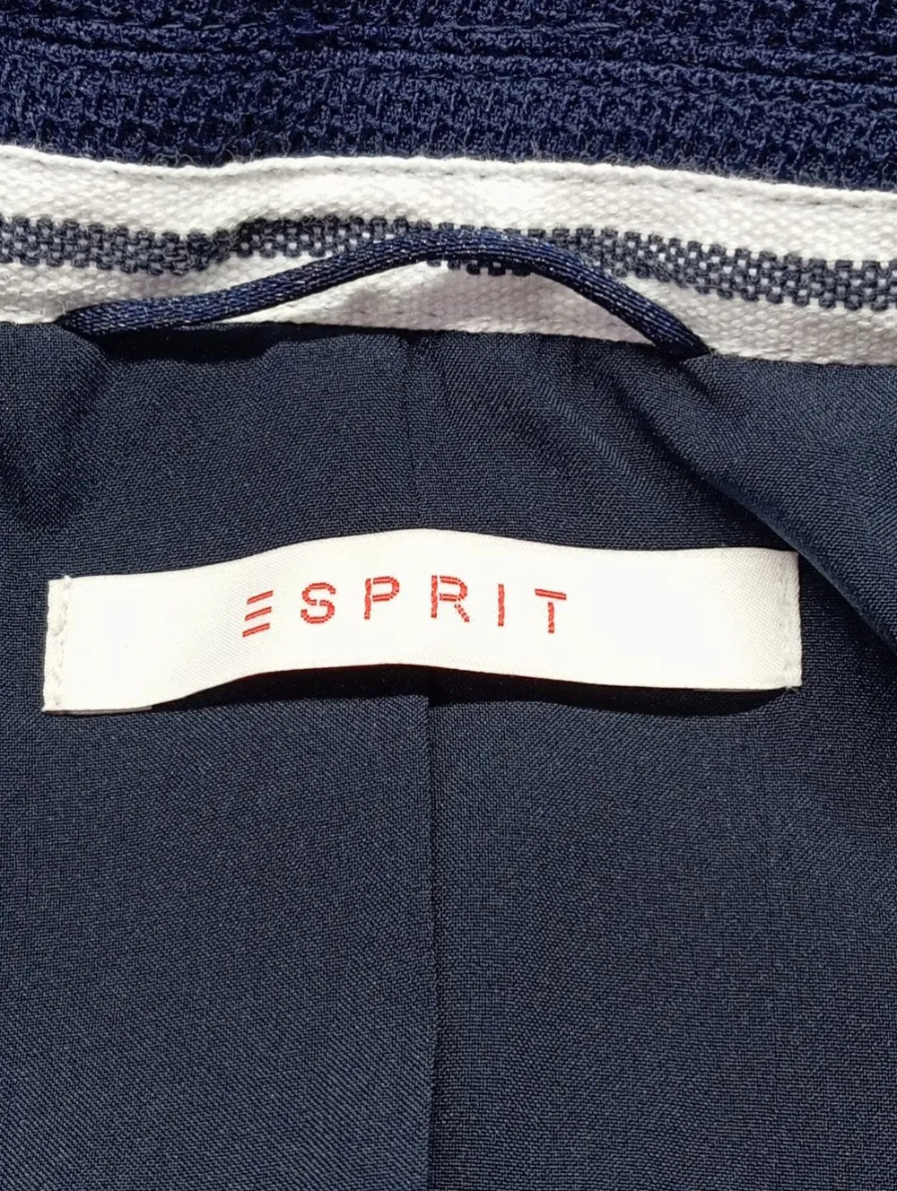 Blazer>Esprit Jerseyblazer Größe 40 blau