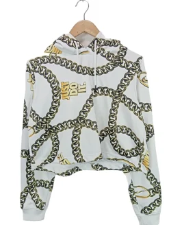 Sweats>Nike Kapuzensweatshirt Größe 38 weiß