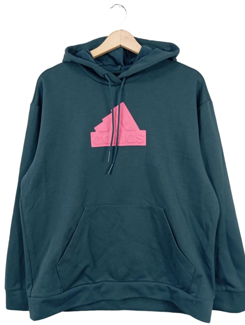 Sweats>Adidas Kapuzensweatshirt Größe 42 grün