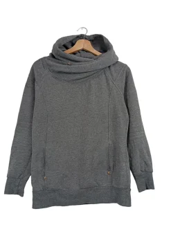 Sweats>Only Kapuzensweatshirt Größe 38 hellgrau