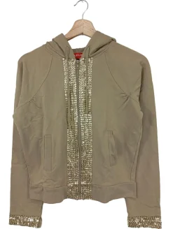 Sweats>Taifun Kapuzensweatshirt Größe 36 khaki