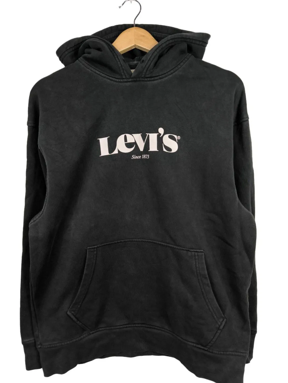 Sweats>Leviu2019s Kapuzensweatshirt Größe 36 schwarz