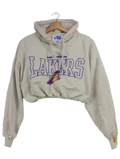 Sweats>Pull & Bear Kapuzensweatshirt Größe 36 wollweiß