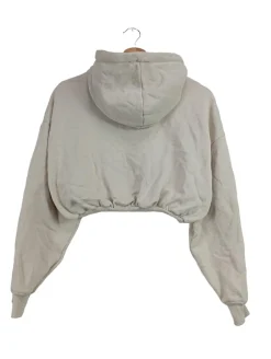 Sweats>Pull & Bear Kapuzensweatshirt Größe 36 wollweiß