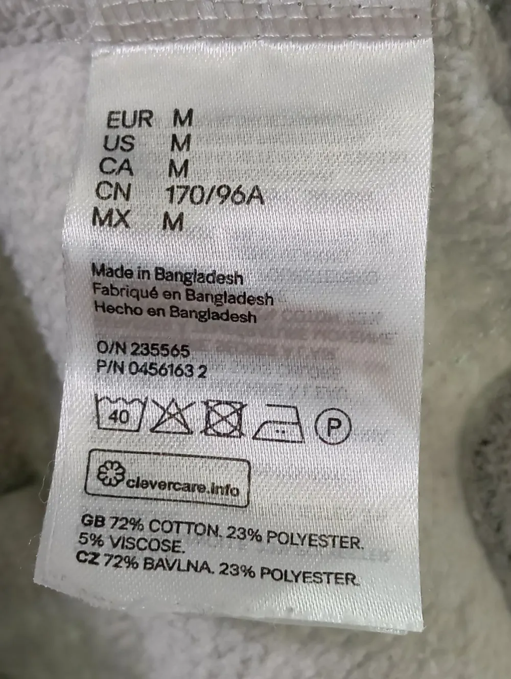 Kapuzensweatshirt Größe 38-H&M Clearance