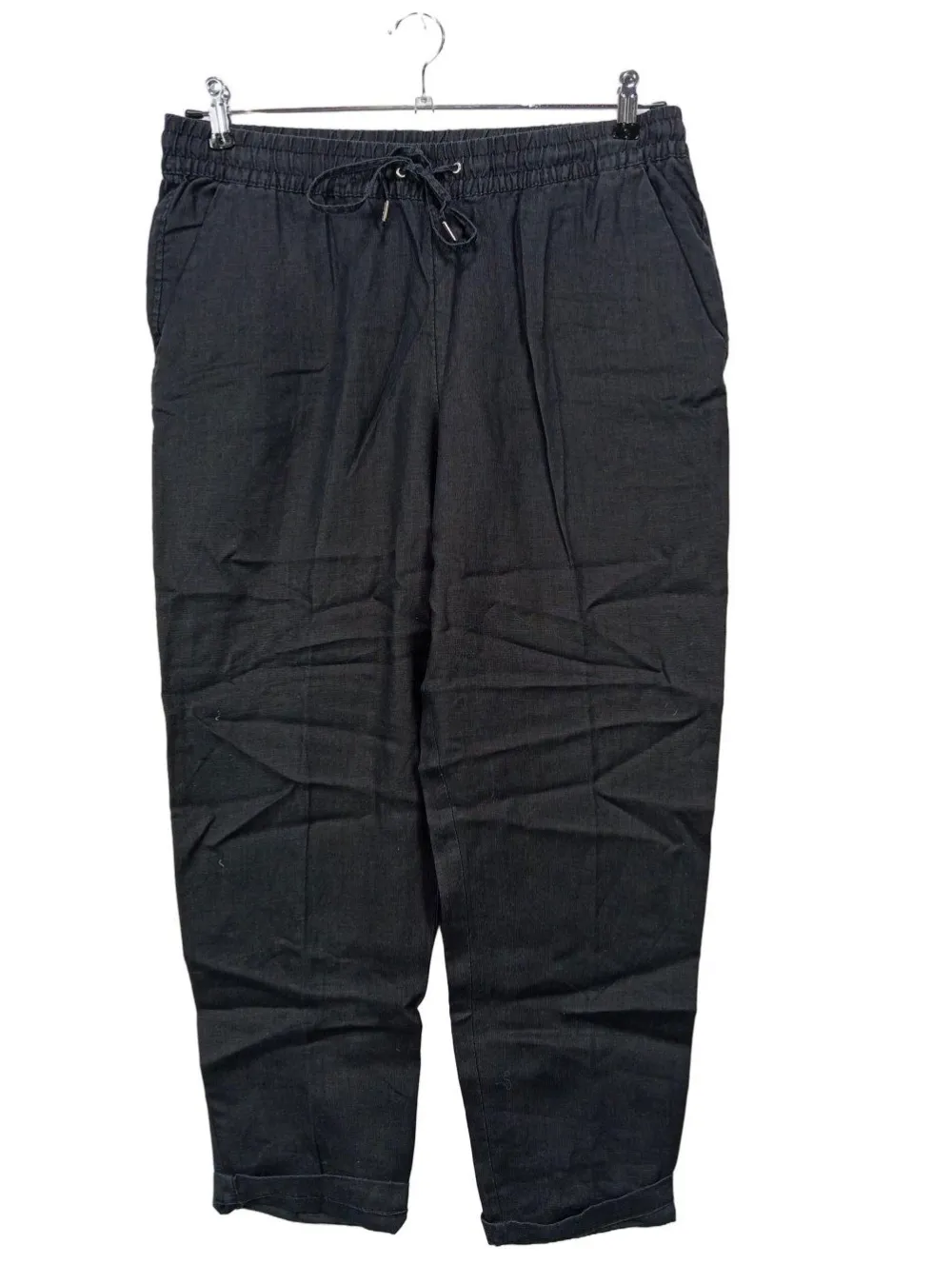 Hosen>H&M L.O.G.G. Karottenhose Größe 42 schwarz