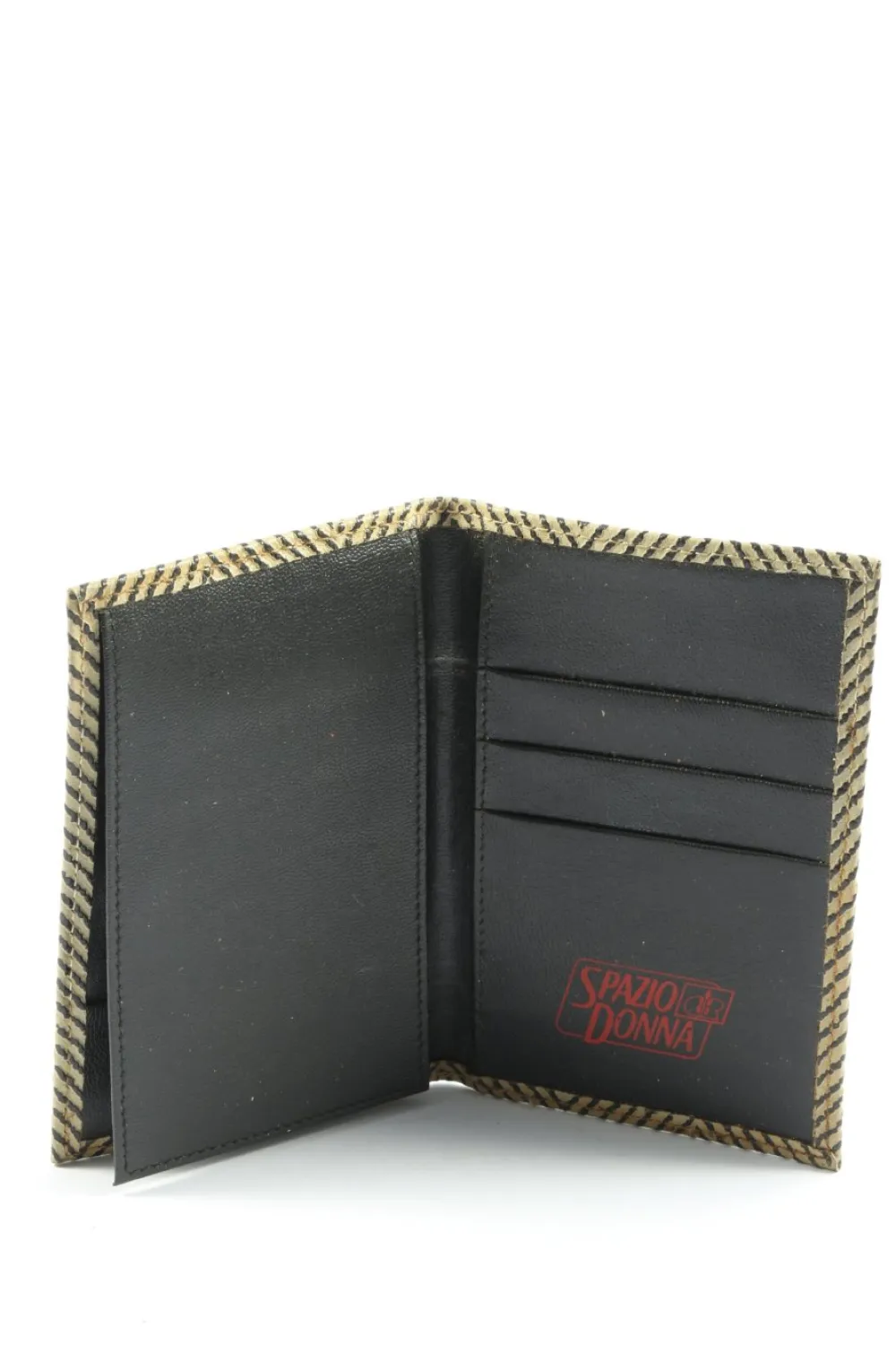Kartenetuis>Spazio Donna Kartenetui wollweißschwarz