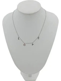 Ketten>icrush Kette silberfarben