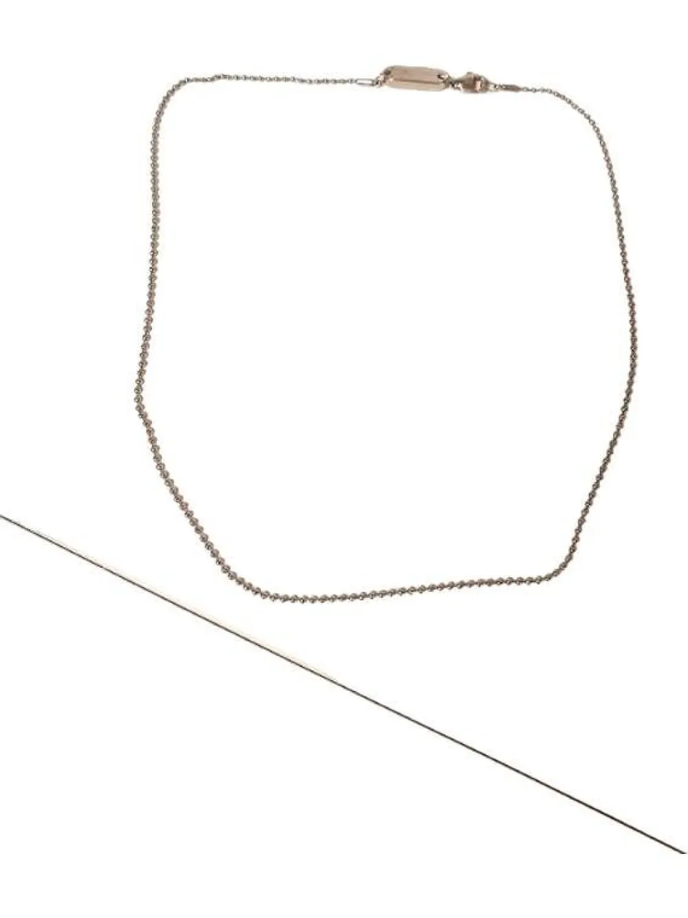 Ketten> Kette silberfarben
