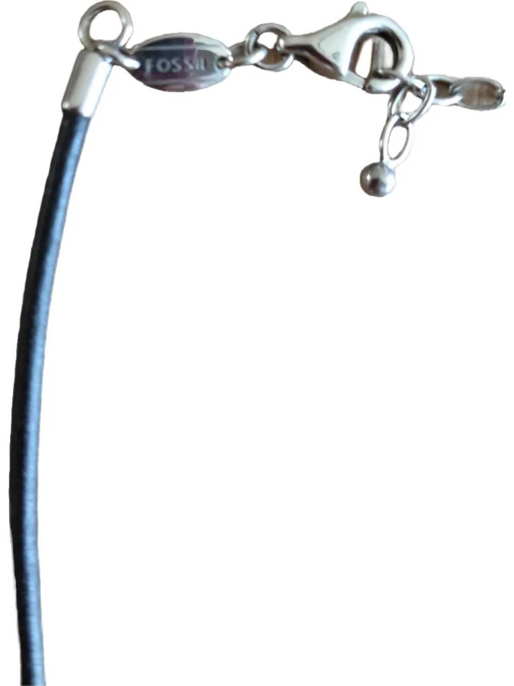 Ketten>Fossil Kette silberfarben