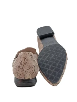 Ballerinas>SIMEN Klassische Ballerinas Größe 39 cremeschwarz