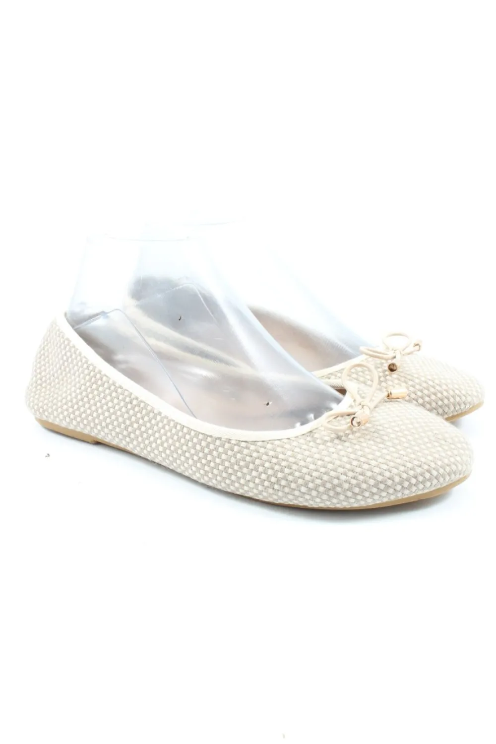 Ballerinas>Claudia Ghazzani Klassische Ballerinas Größe 38 weißwollweiß