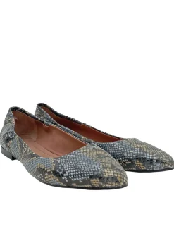 Ballerinas>Cox Klassische Ballerinas Größe 40 hellgrau