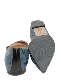 Ballerinas>Navyboot Klassische Ballerinas Größe 37 graublauschwarz